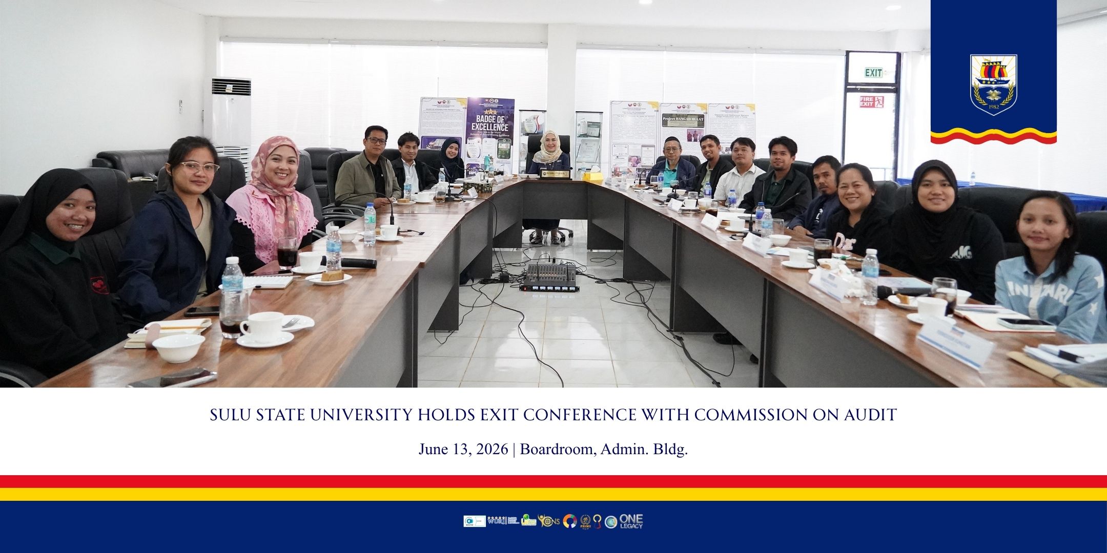 Sulu State University Holds Exit Conference with Commission on Audit